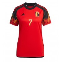 Dámy Fotbalový dres Belgie Kevin De Bruyne #7 MS 2022 Domácí Krátký Rukáv